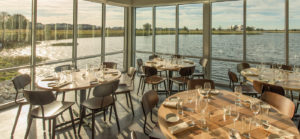 Canvas Restaurant Dining Room overlooking water