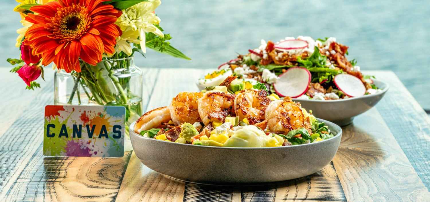 salad by the lake